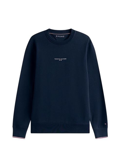 tommy logo tipped crewneck Tommy Hilfiger | MW0MW33639DW5.DW5